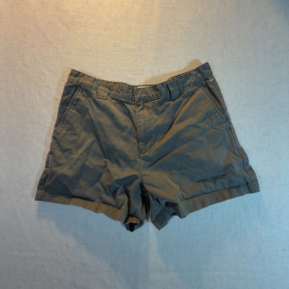 Calvin Klein Jeans Chino Shorts 100% Cotton Blue-Gray Women's Size 14